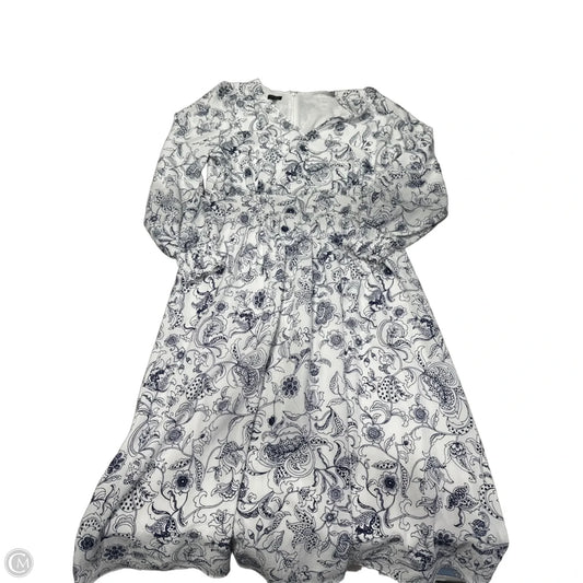 Dress Casual Maxi By Talbots In Floral Print, Size: M