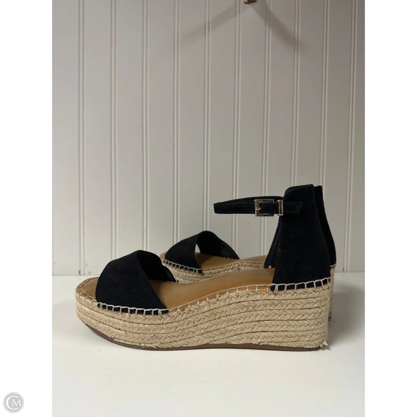 Sandals Heels Platform By Kelly And Katie In Black, Size: 8.5