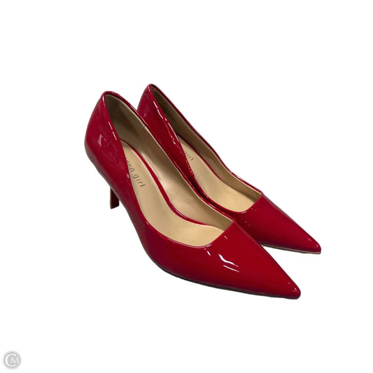 Shoes Heels Kitten By Madden Girl In Red, Size: 7