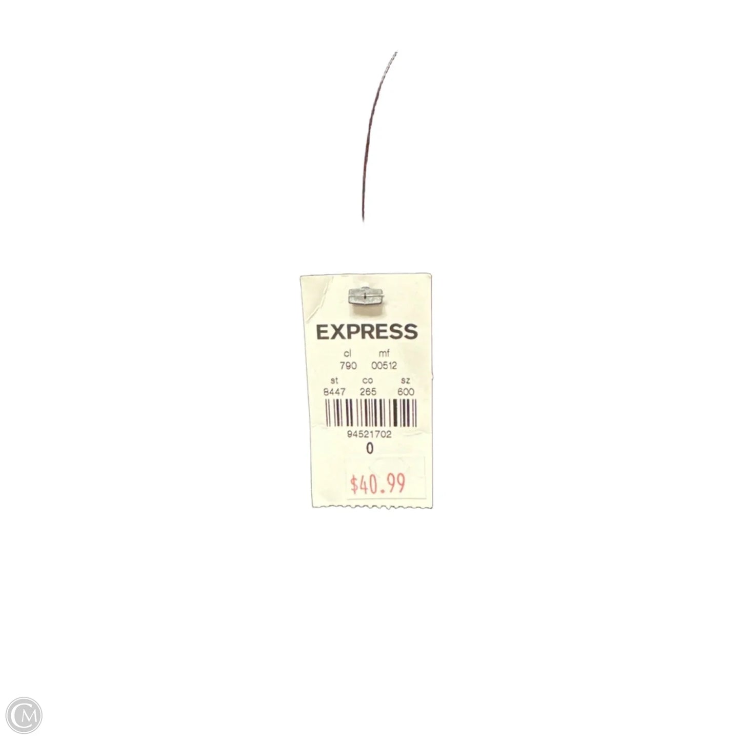 Dress Party Short By Express In Maroon, Size: Xs