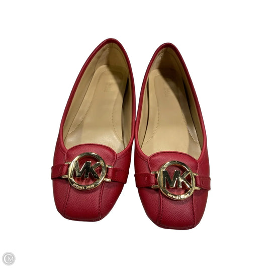 Shoes Flats By Michael By Michael Kors In Red, Size: 8