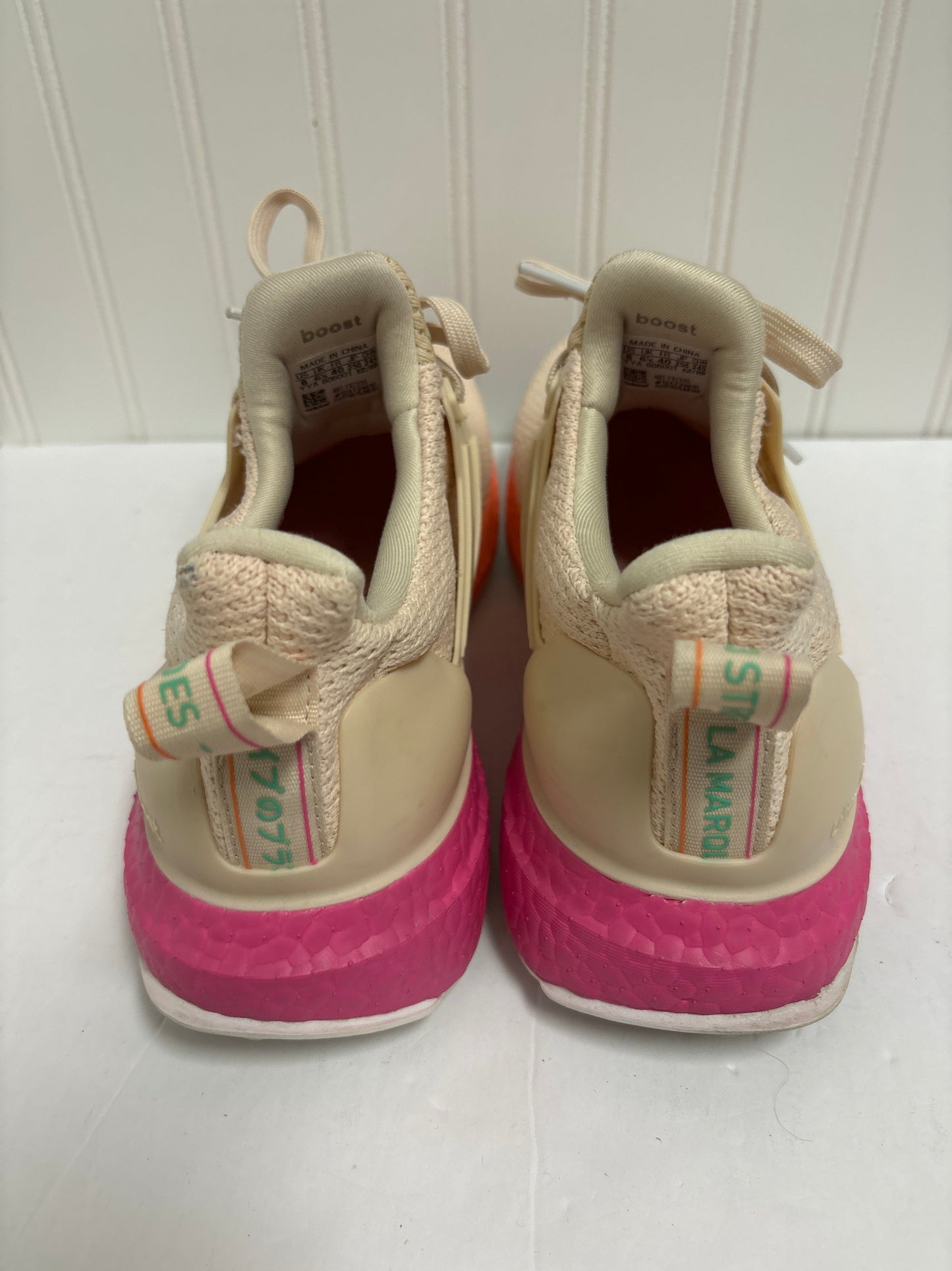 Peach Shoes Athletic Adidas, Size 8