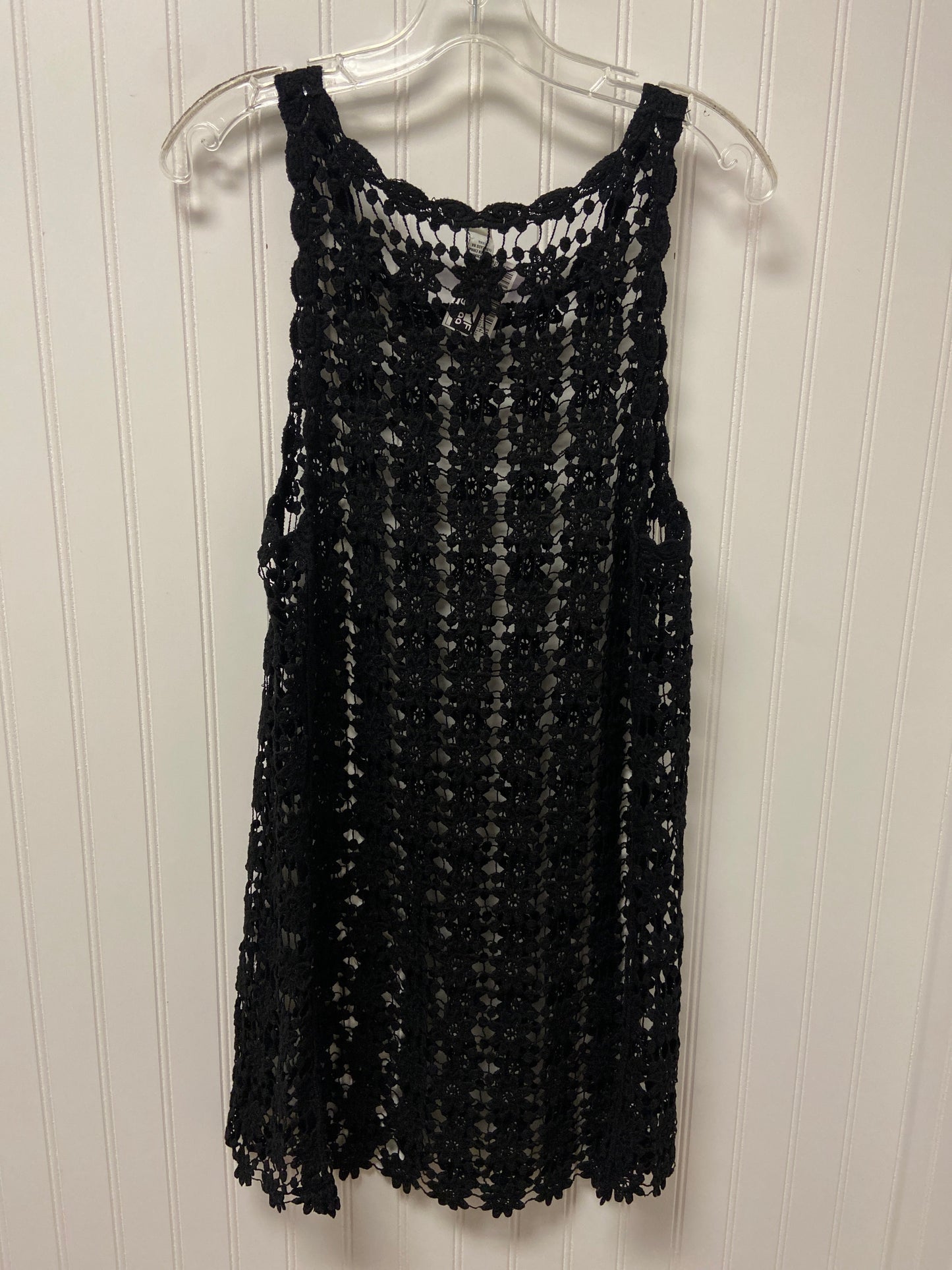 Black Swimwear Cover-up Forever 21, Size L