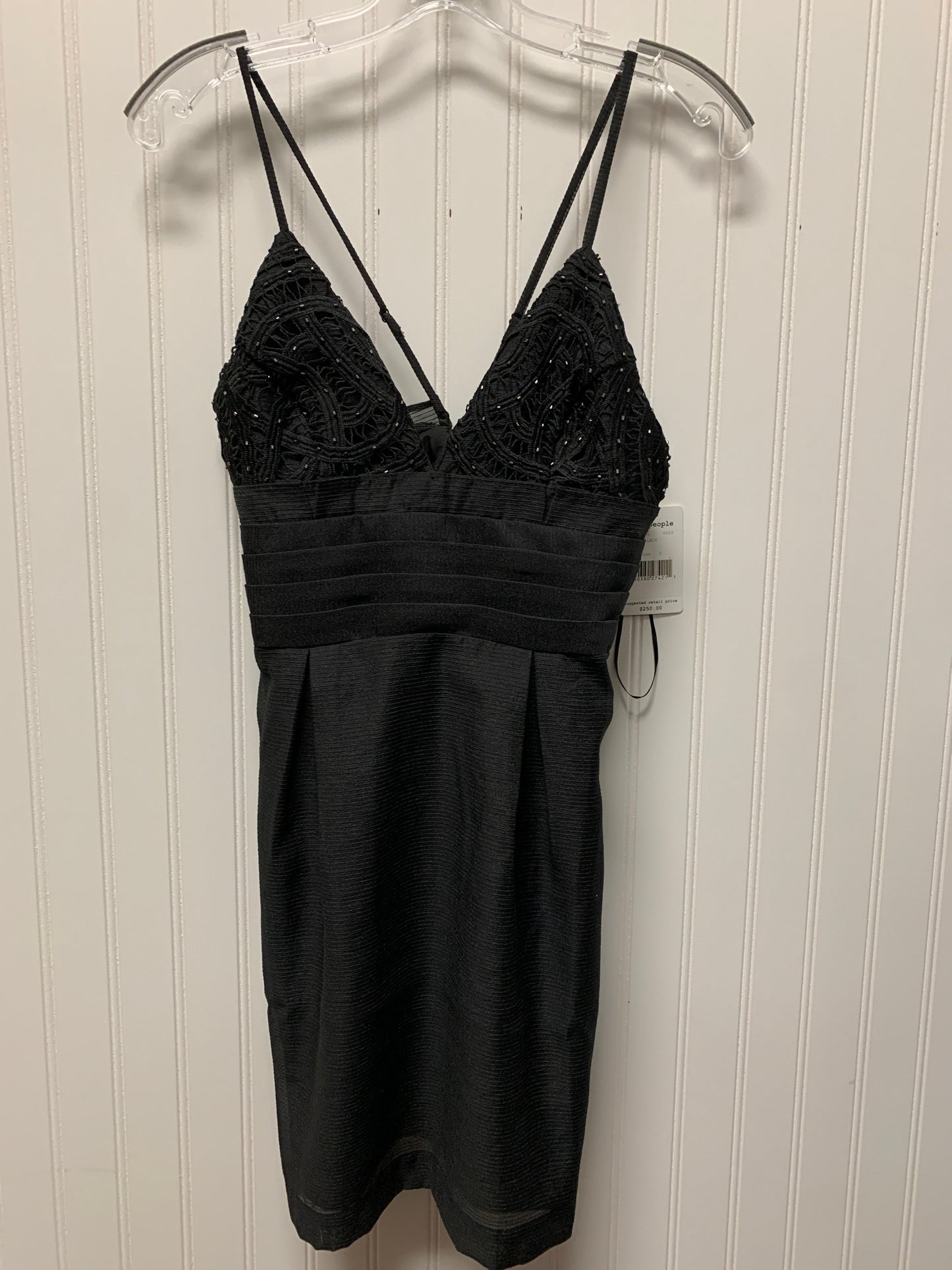 Black Dress Party Short Free People, Size Xs