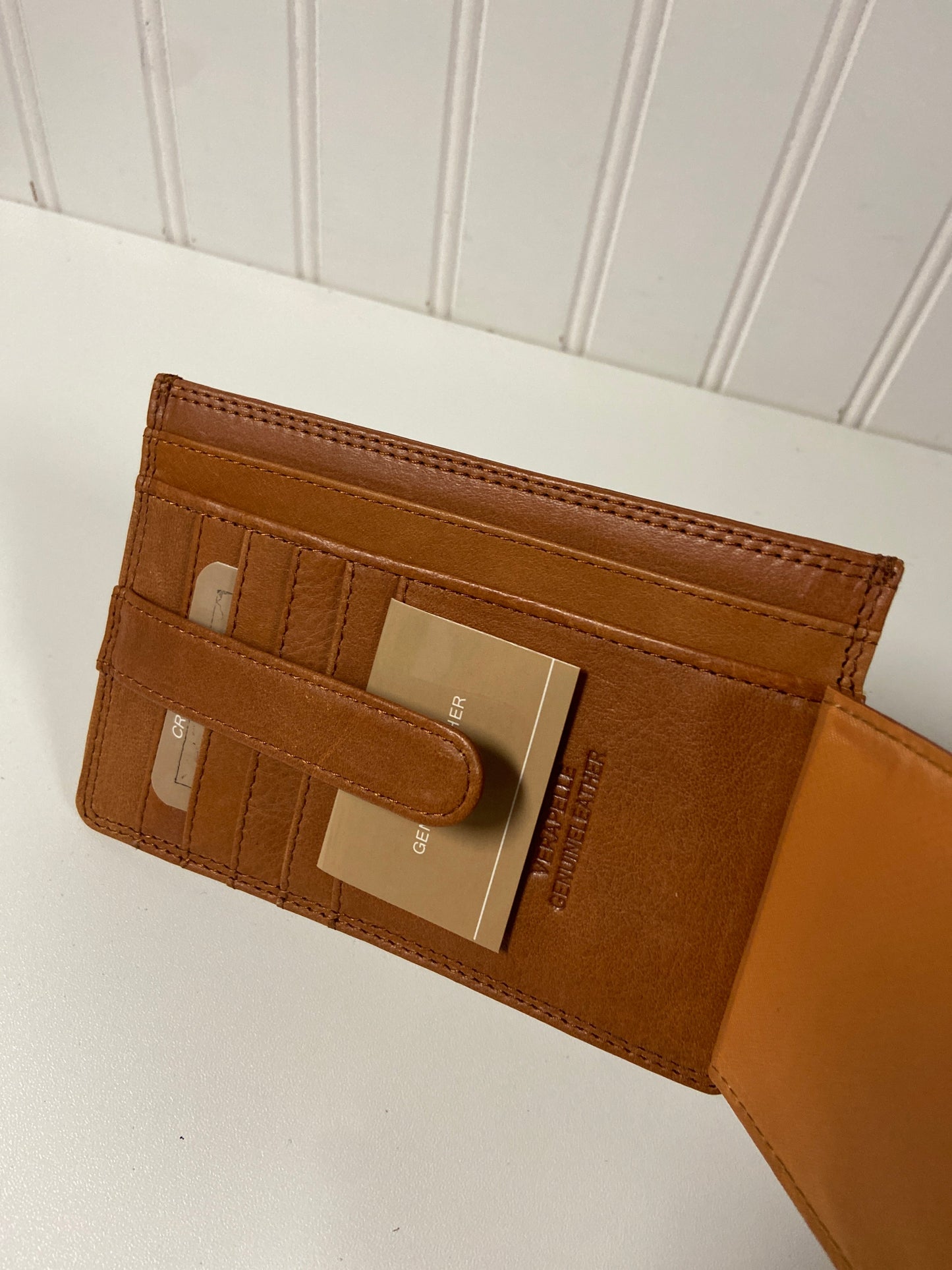 Wallet Leather By Clothes Mentor, Size: Small