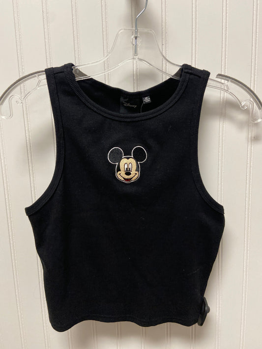 Top Sleeveless Basic By Disney Store In Black, Size: M