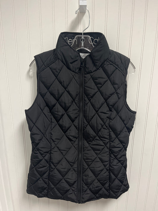 Vest Puffer & Quilted By Calvin Klein In Black, Size: M