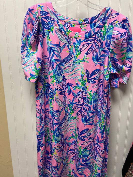 Dress Designer By Lilly Pulitzer In Pink, Size: L