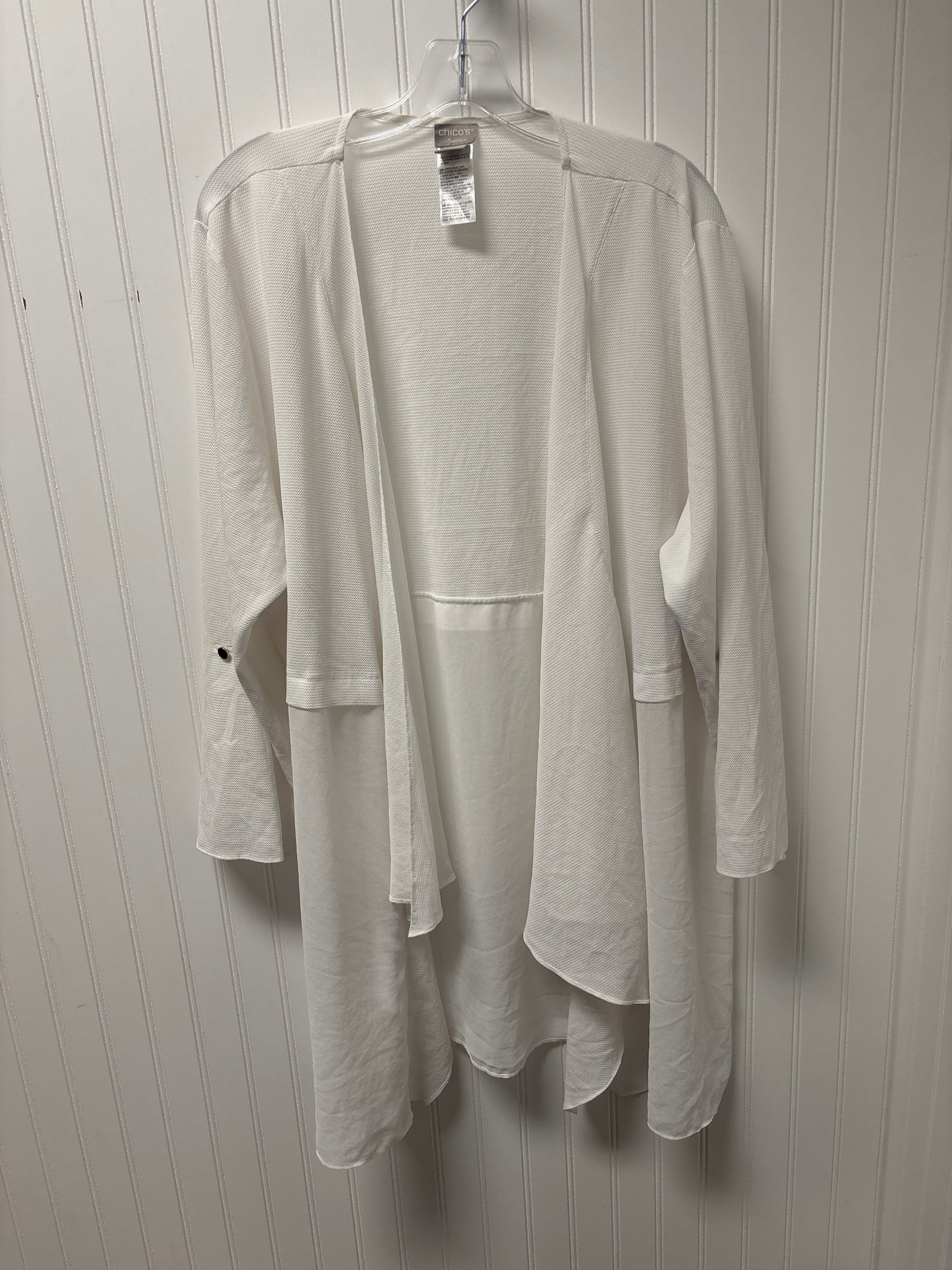 Shawl By Chicos In White, Size: 1x