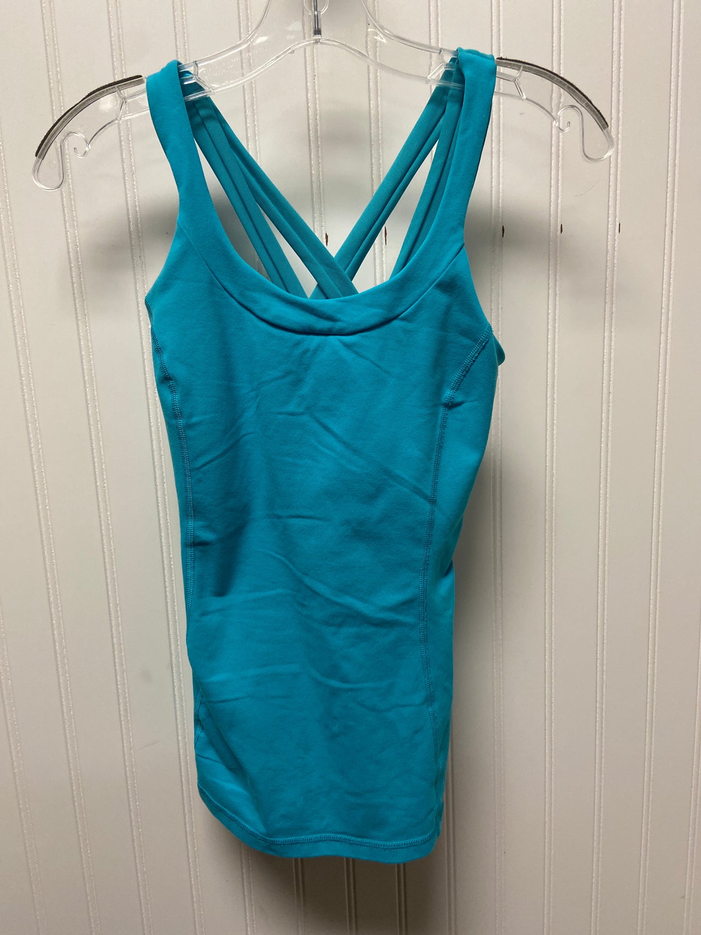 Athletic Tank Top By Lululemon In Blue, Size: M