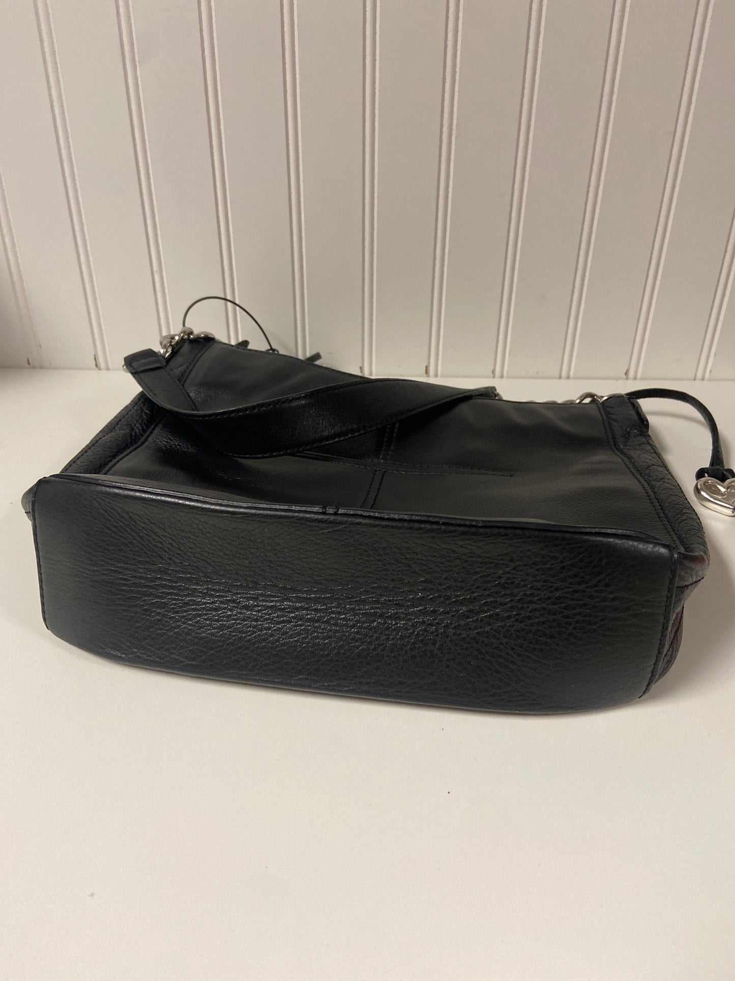 Handbag Leather By Brighton, Size: Medium