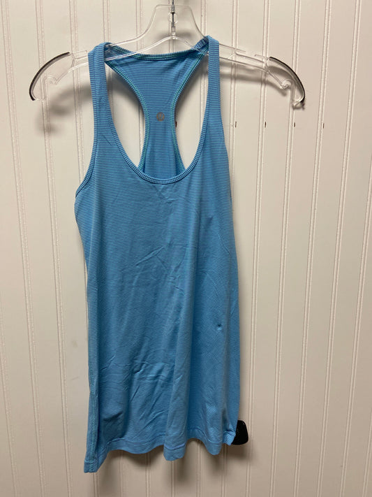 Athletic Tank Top By Lululemon In Blue, Size: M