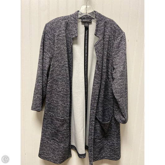 Blazer By New York And Co In Black & White, Size: 1x