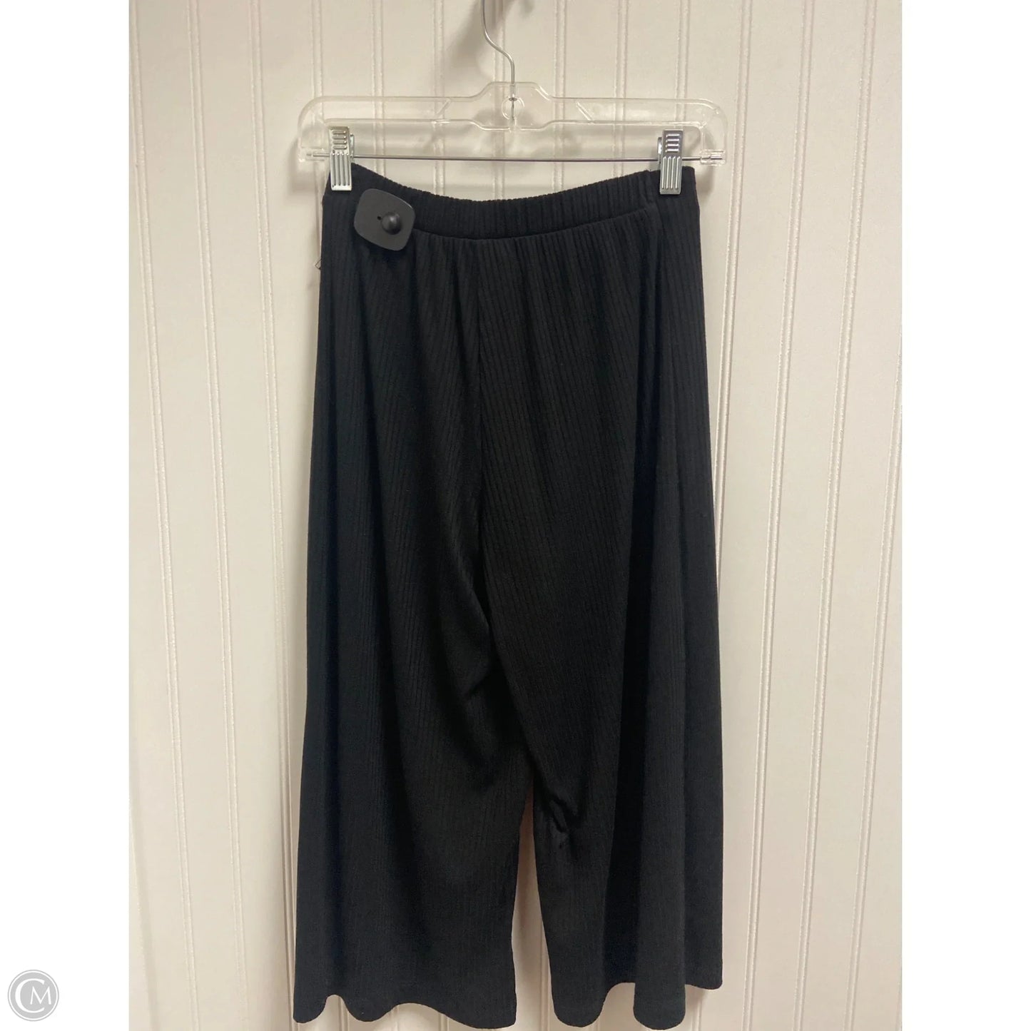 Pants Cropped By Betsey Johnson In Black, Size: Xs