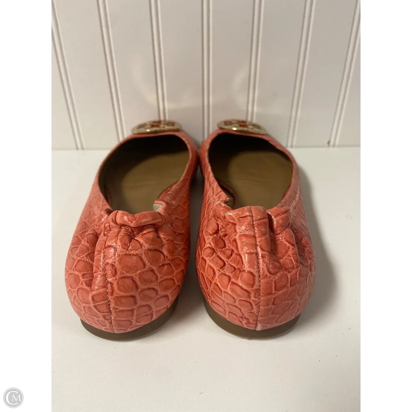 Shoes Designer By Tory Burch In Coral, Size: 9.5