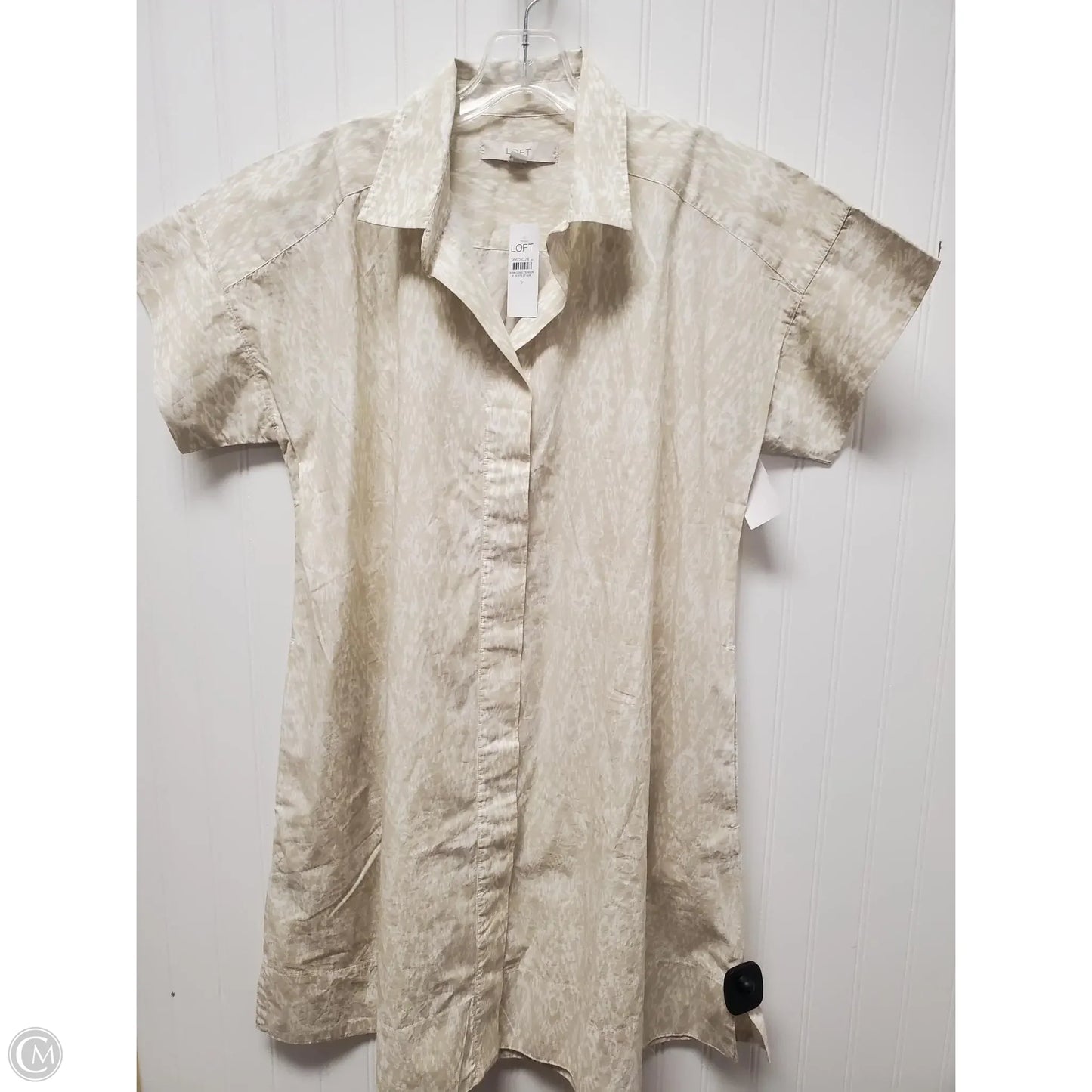 Dress Casual Short By Loft In Beige, Size: S