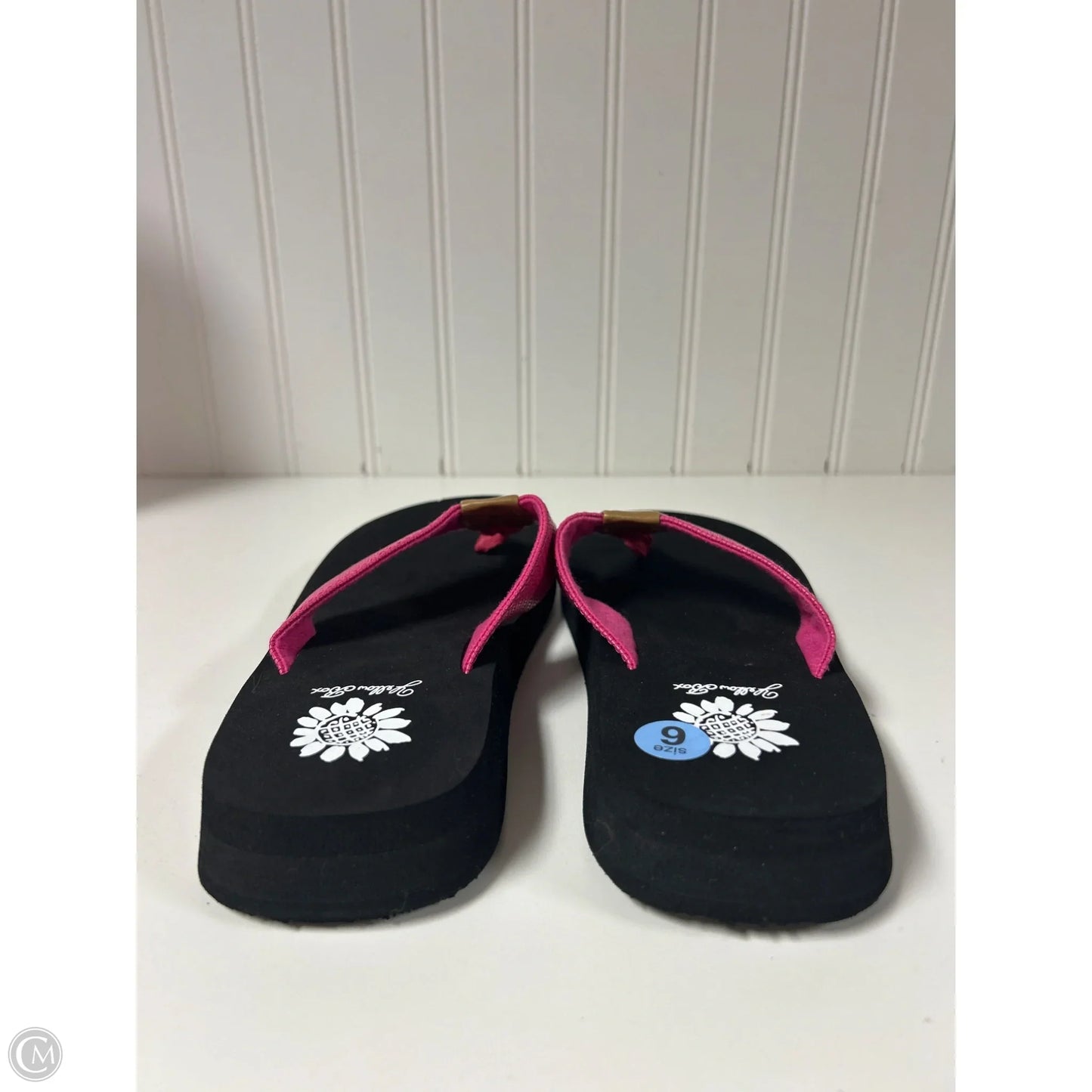 Sandals Flip Flops By Yellow Box In Pink, Size: 6