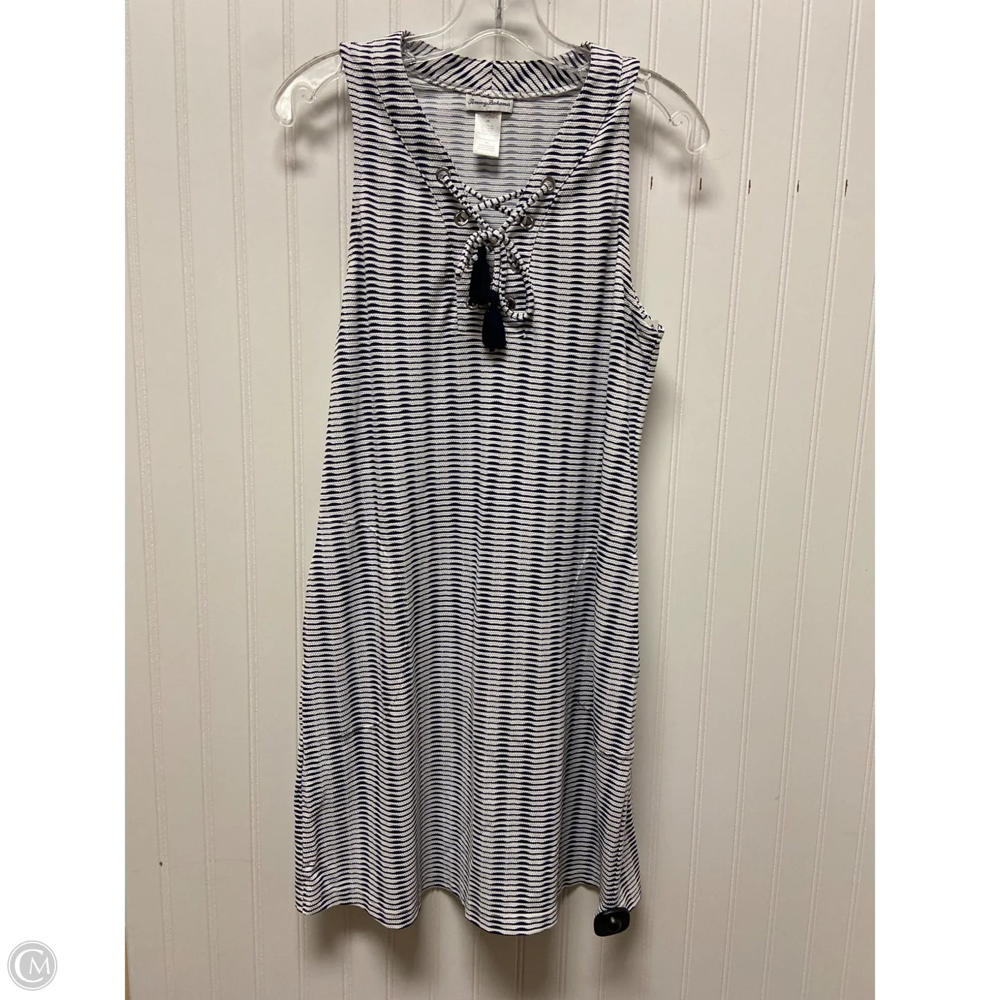 Dress Casual Short By Tommy Bahama In Blue & White, Size: Sp