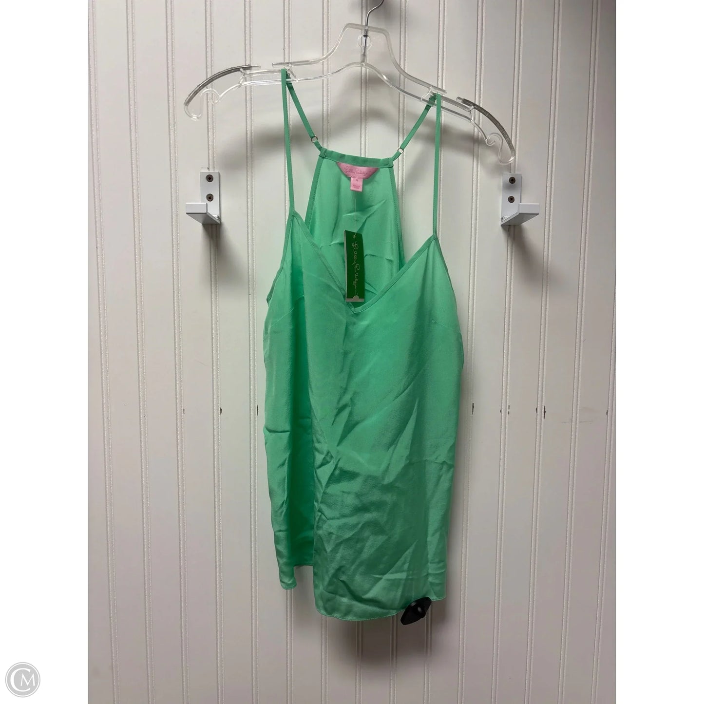 Top Sleeveless Designer By Lilly Pulitzer In Green, Size: S