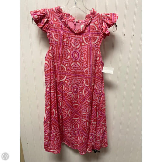 Dress Casual Short By Vineyard Vines In Pink, Size: S