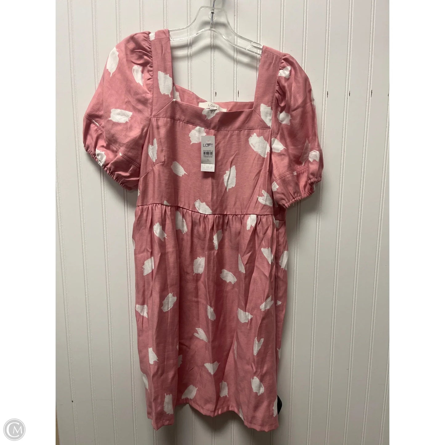 Dress Casual Short By Loft In Pink, Size: S