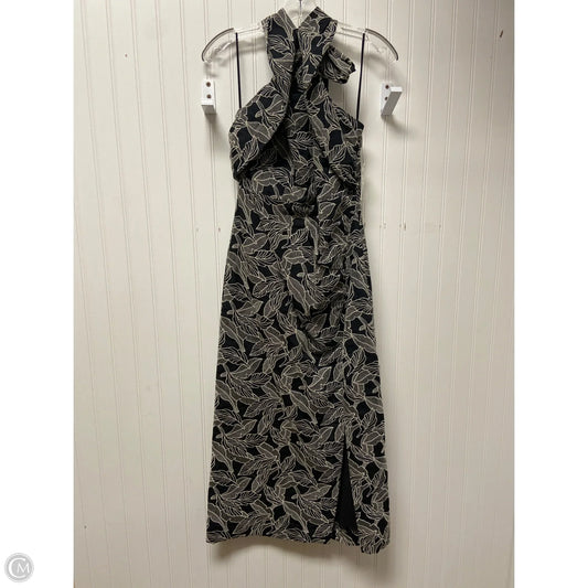 Dress Casual Maxi By Inc In Black & Cream, Size: S