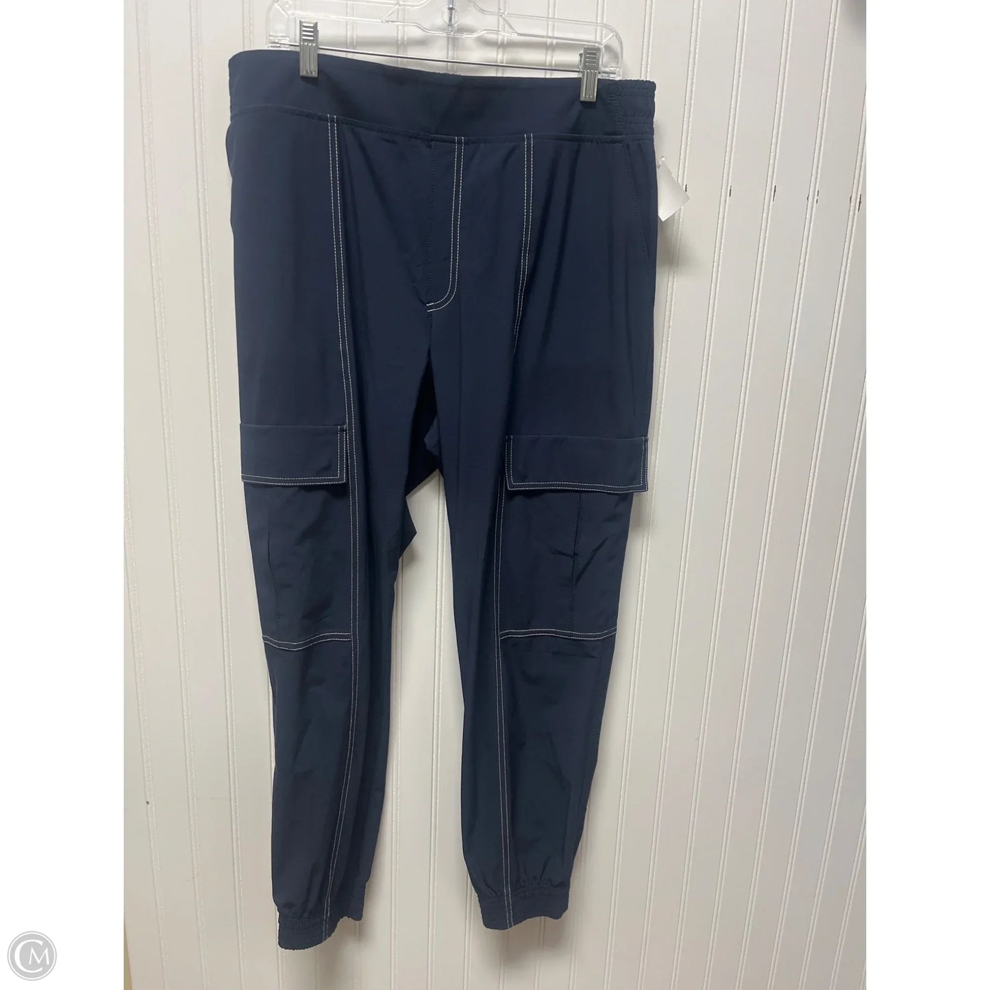 Athletic Pants By Athleta In Navy, Size: L