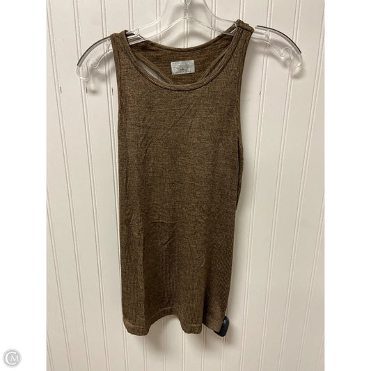 Athletic Tank Top By Athleta In Brown, Size: L