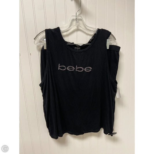Shorts Set By Bebe In Black, Size: 3x