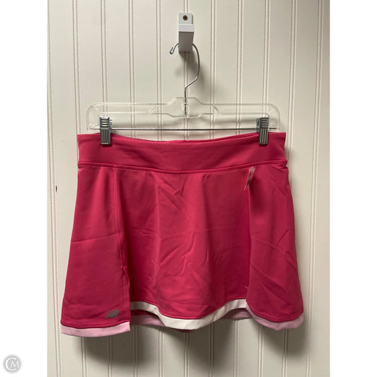 Athletic Skort By New Balance In Pink, Size: M
