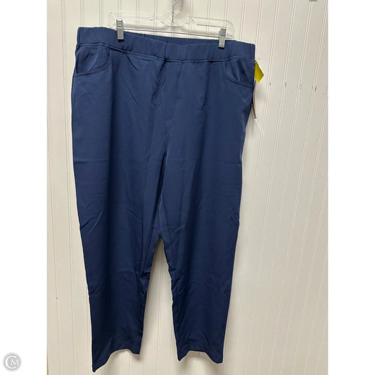 Athletic Pants By 32 Degrees In Blue, Size: 1x