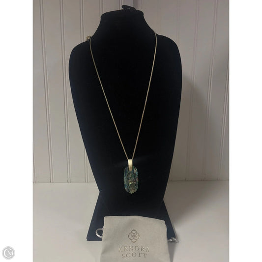 Necklace Pendant By Kendra Scott, Size: 1