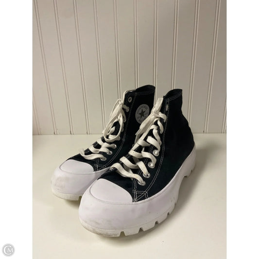 Shoes Sneakers Platform By Converse In Black & White, Size: 10