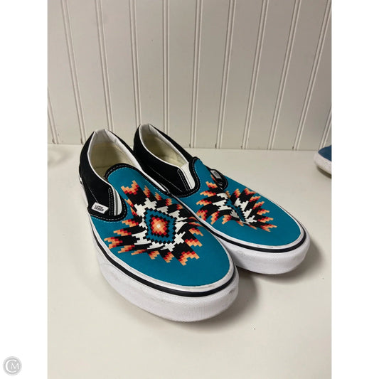 Shoes Sneakers By Vans In Blue, Size: 11