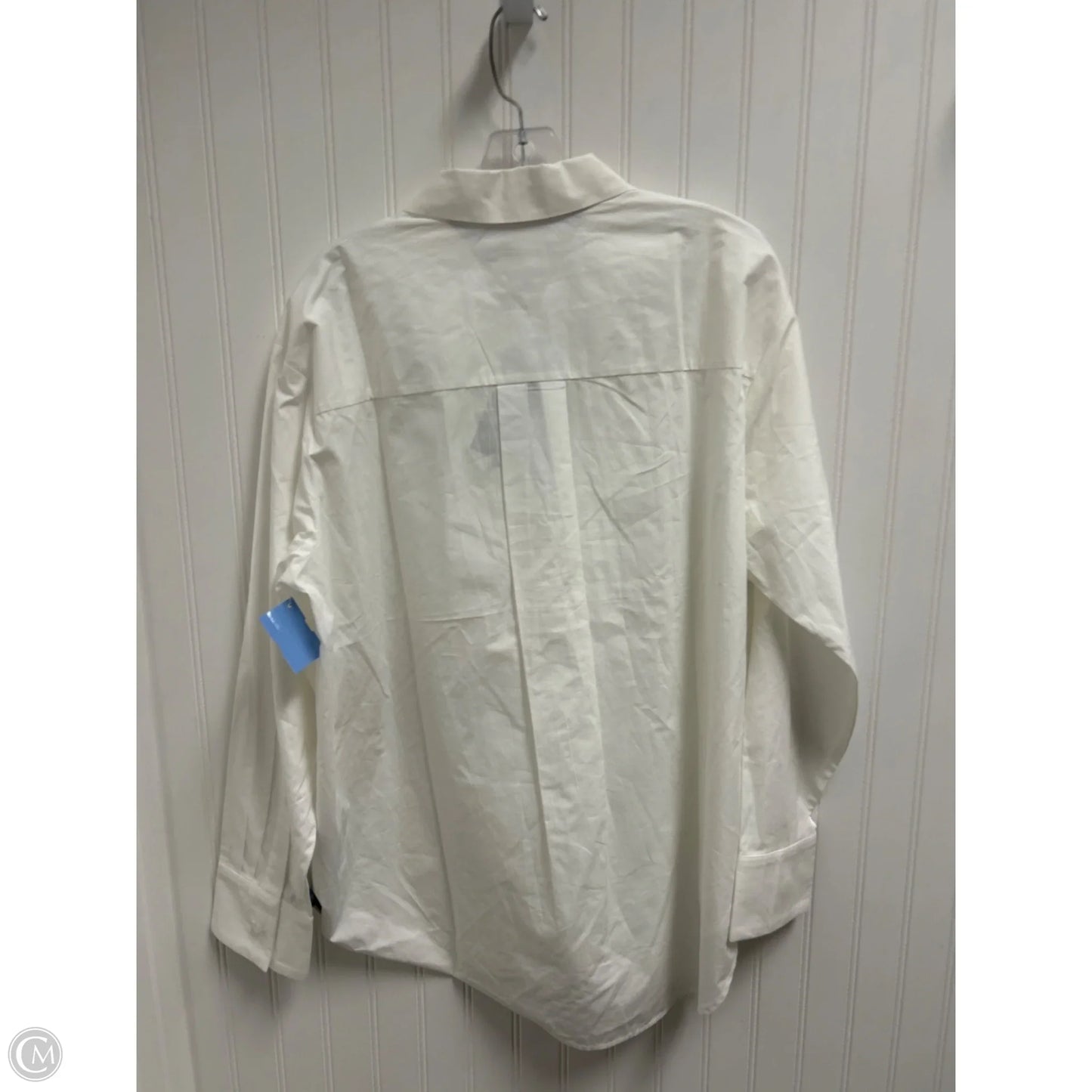 Top Long Sleeve Basic By Tommy Hilfiger In White, Size: L