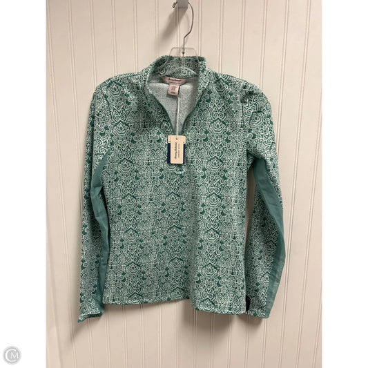 Athletic Top Long Sleeve Collar By Tommy Bahama In Green, Size: Xs