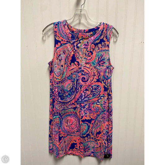 Dress Designer By Lilly Pulitzer In Blue & Pink, Size: S