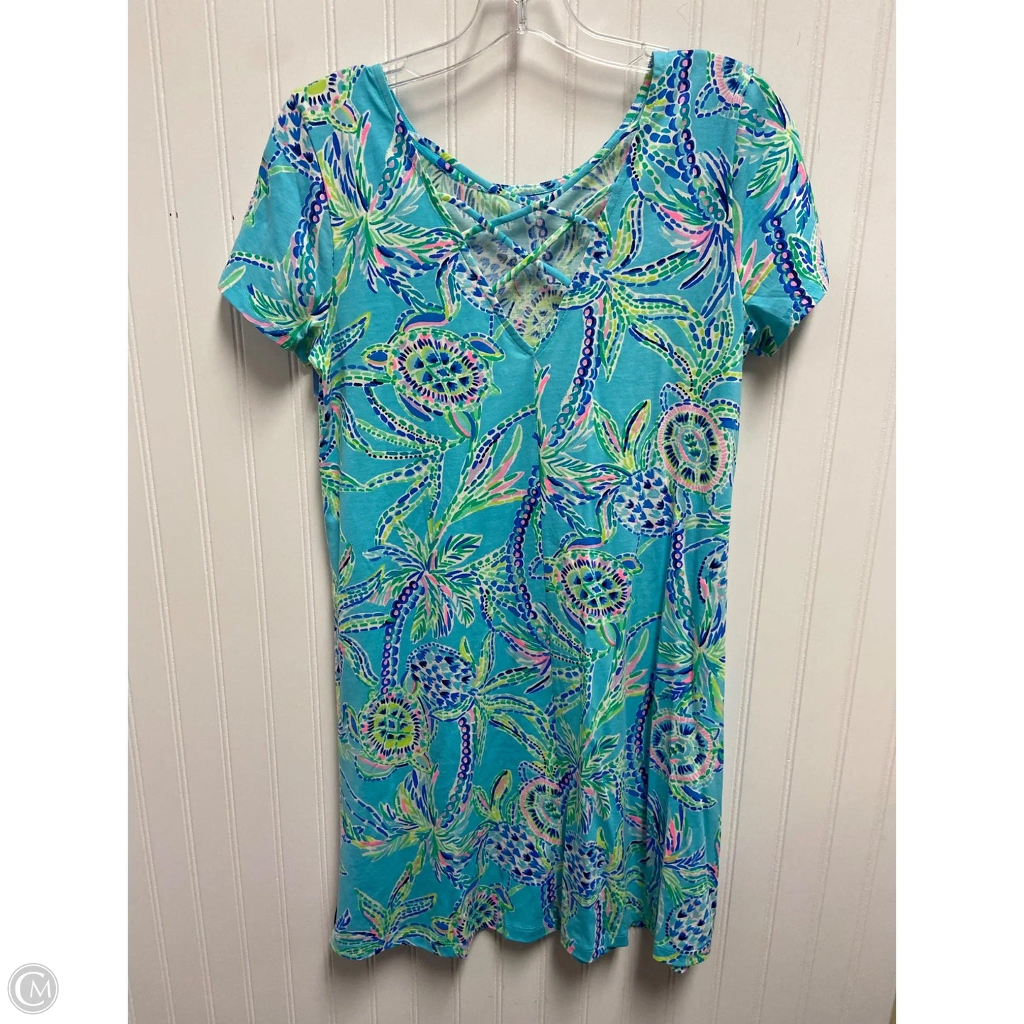 Dress Designer By Lilly Pulitzer In Blue, Size: M