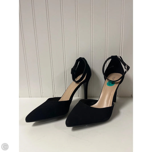Shoes Heels Stiletto By Top Moda In Black, Size: 7.5