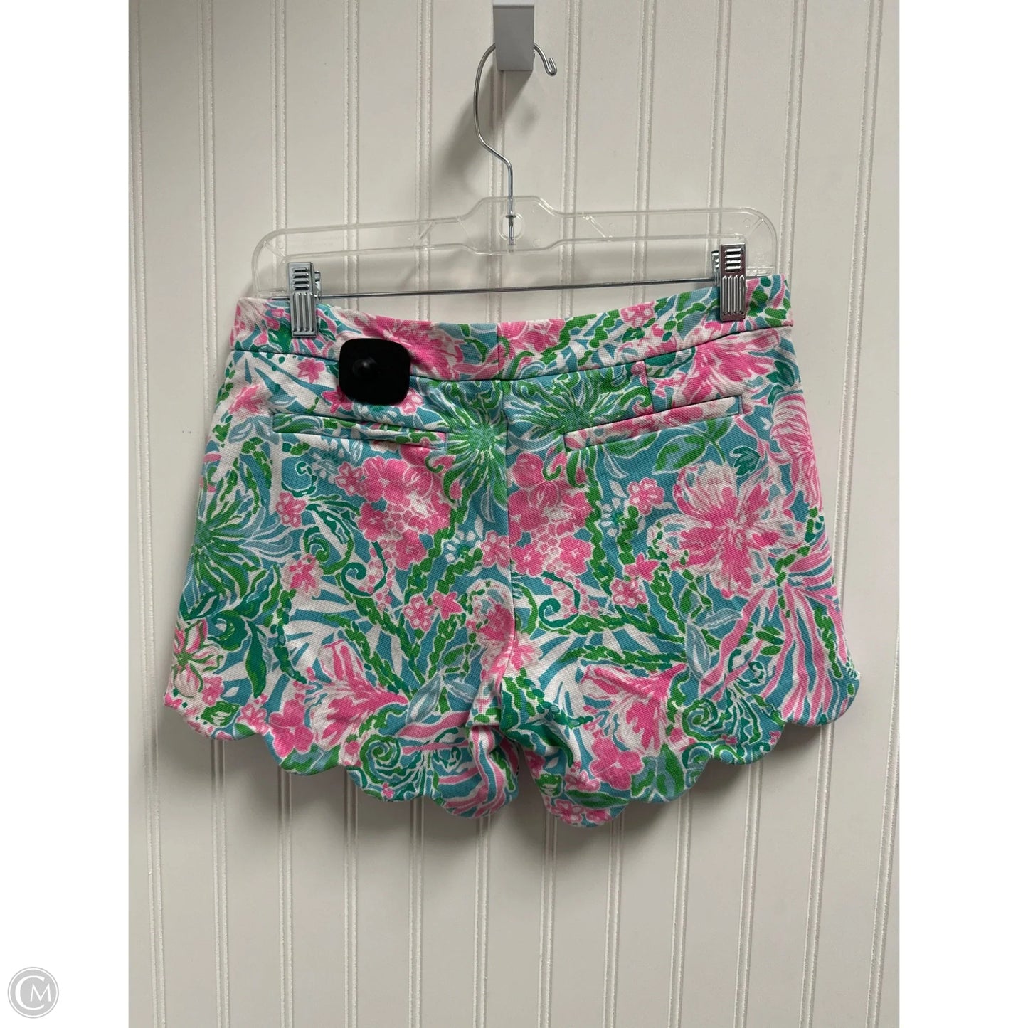 Shorts Designer By Lilly Pulitzer In Blue & Pink, Size: 4