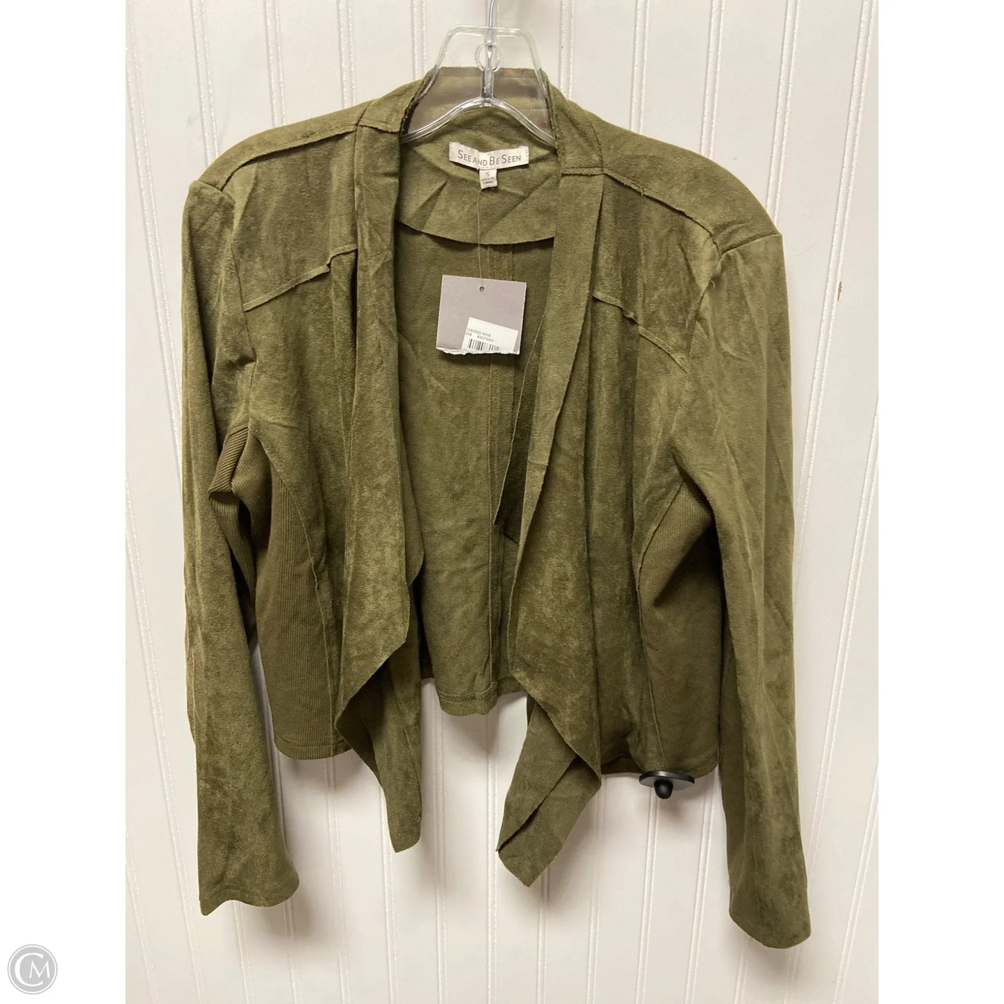 Jacket Shirt By See And Be Seen In Green, Size: S