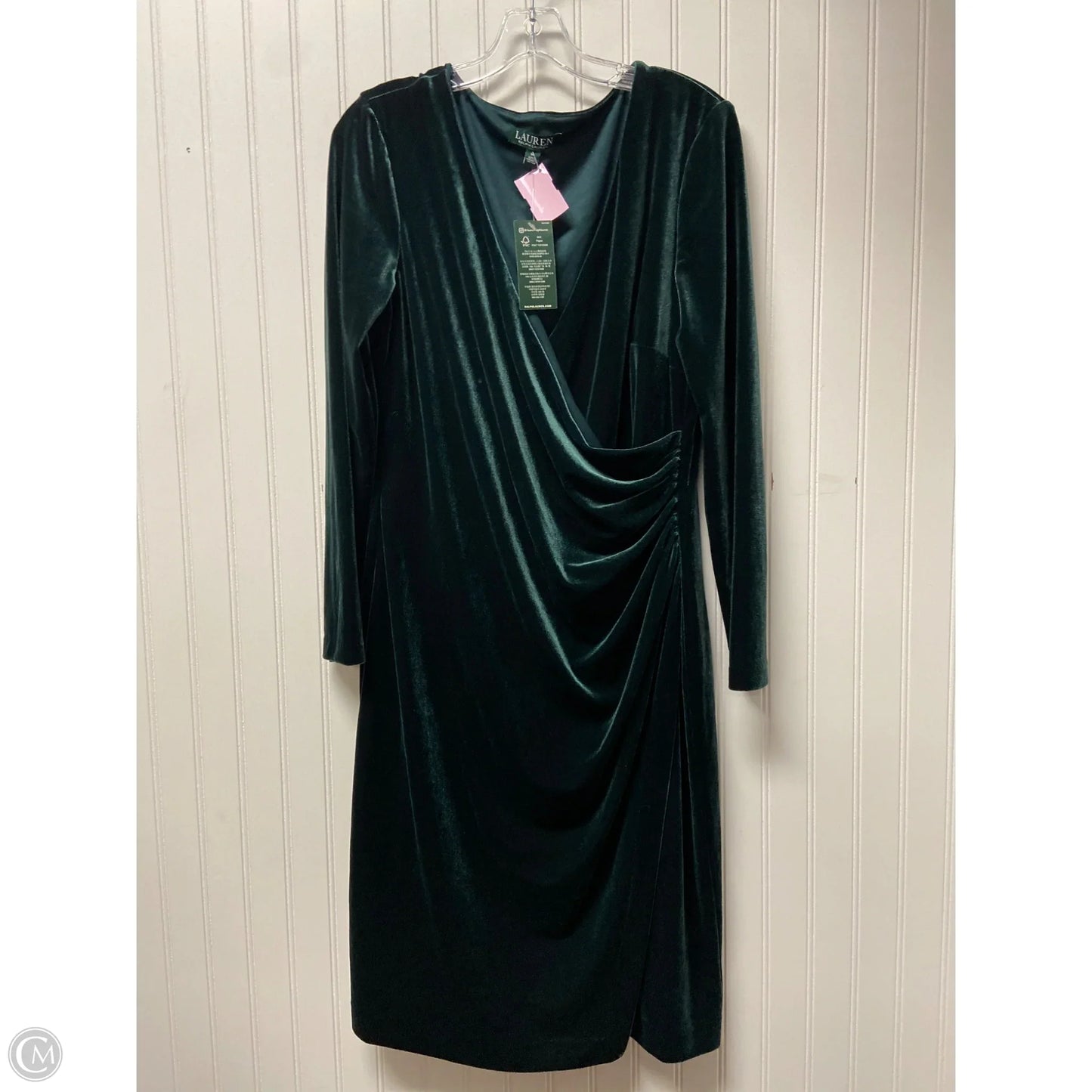 Dress Party Short By Ralph Lauren In Green, Size: Xl