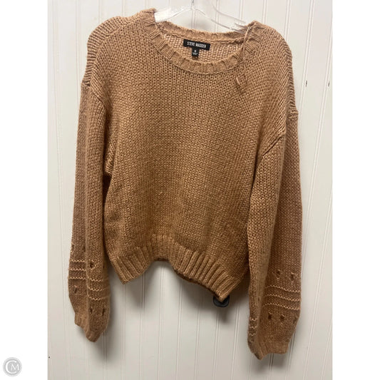 Sweater By Steve Madden In Brown, Size: S