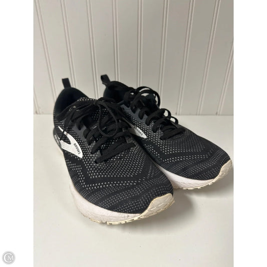Shoes Athletic By Brooks In Black, Size: 9
