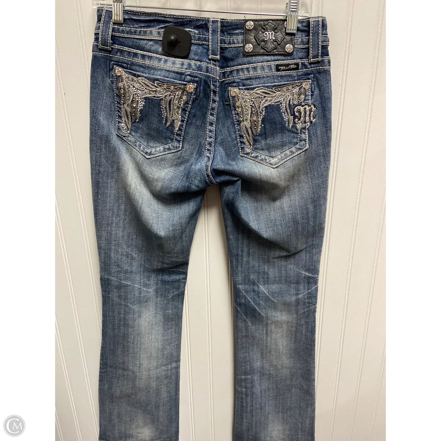 Jeans Boot Cut By Miss Me In Blue Denim, Size: 2
