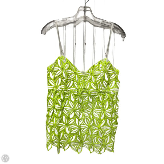 Top Sleeveless Designer By Lilly Pulitzer In Green, Size: S