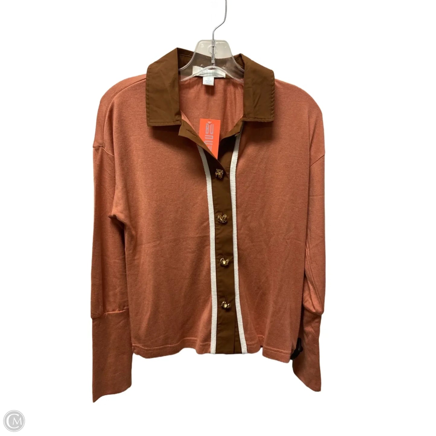 Top Long Sleeve By Clothes Mentor In Pink, Size: S