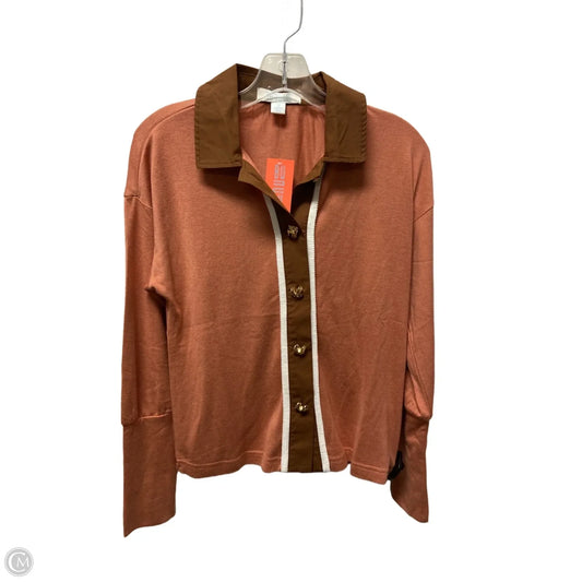 Top Long Sleeve By Clothes Mentor In Pink, Size: S