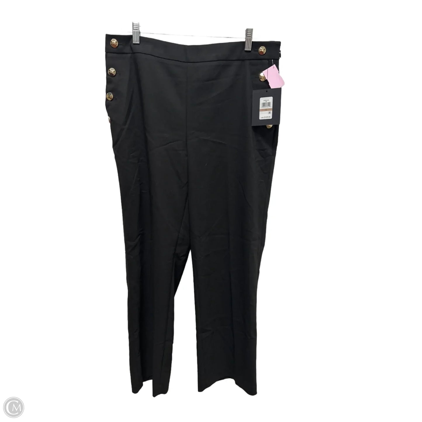 Pants Designer By Halston In Black, Size: 12