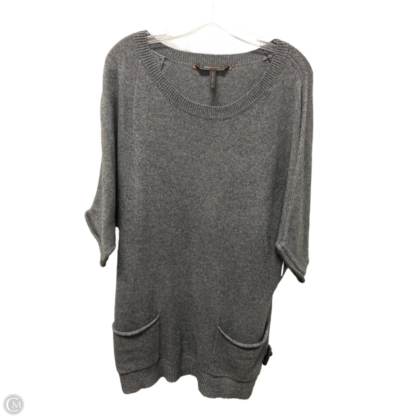 Dress Sweater By Bcbgmaxazria In Grey, Size: M